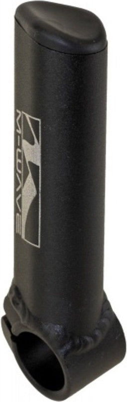 M-wave Handvatten Bar End Kort Aluminium Mat Zwart Per 2 St.