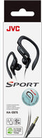 JVC HA-EB75-B - Sporthoofdtelefoon - Waterbestendig met oorclip - Zwart
