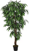 vidaXL - Kunstplant - mangoboom - 900 - bladeren - 180 - cm - groen