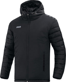 Jako Team Stadionjas - Heren - Waterafstotend - Zwart - 4XL