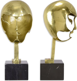 EEN BRONZEN BEELD VAN "KIKI DE MONTPARNASSE"