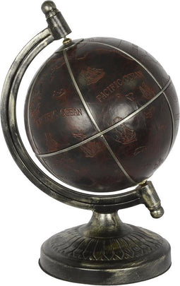 EEN WERELDBOL OP STANDAARD