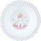 Eenhoorn Serviesset voor kinderen - FUN HOUSE - 006319 - 2 Borden, 2 Besteksets en 1 Zachte Knuffel