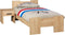 Eenpersoonsbed 90X200 cm - Nebreska Eiken - Wouw