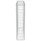 vidaXL - Schanskorfmuur - met - deksels - 80x20x100 - cm - gegalvaniseerd - staal
