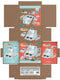 Speelgoedkassa Woomax 18 Onderdelen 4 Stuks 18 x 15 x 18 cm