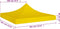vidaXL Partytentdak - 270 g/m² - 3x3 m - Geel