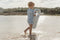 Little Dutch Luchtbed Ocean Dreams Blauw