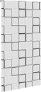 vidaXL - Doucherolgordijn - 120x240 - cm - stofbreedte - 116 - cm
