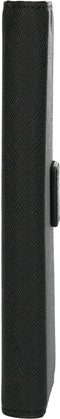 Mobiparts iPhone 13 Pro - Wallet Case - Saffiano motief - Zwart