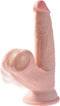 King Cock Plus Realistische Dildo Met Bewegende Balzak - 24 cm