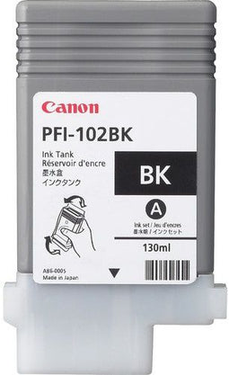 Canon PFI-102 - Inktcartridge - Zwart - Geschikt voor imagePROGRAF