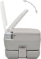 vidaXL - Kampeertoilet - met - tent - draagbaar - 10 - + - 10 - L