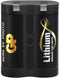 GP 2CR5 - Fotobatterij Lithium - 6V 34x17x45mm