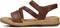 Gabor 063 - Platte sandalen - Klittenbandsluiting - Bruin - Maat 40