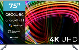 Smart TV Cecotec A3 series ALU30075 75" 4K Ultra HD HDR10 Dolby Vision