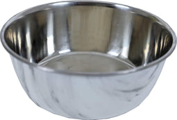 Eetbak hond RVS marmer 1890 ml