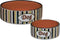 Eetbak - voerbak - hondenvoerbak - steen - dog gestreept - 20cm - Large