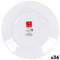 Eetbord Bormioli Toledo Ø 25 x 2 cm (36 Stuks)