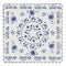 Eetbord La Mediterránea Blur Porselein 24 x 24 x 2 cm (6 Stuks) (24 x 24 x 2 cm)