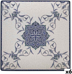Eetbord La Mediterránea Rosetta 24 x 24 x 2 cm (6 Stuks)