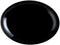 Eetbord Luminarc Friends Time Zwart Glas 30 x 26 cm Vlees (12 Stuks)