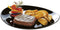 Eetbord Luminarc Friends Time Zwart Glas 30 x 26 cm Vlees (12 Stuks)