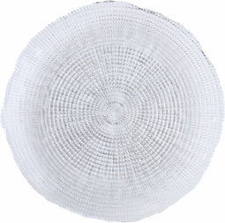 Eetbord Quid Boreal Transparant Glas Ø 21 cm (6 Stuks) (Pack 6x)