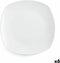 Eetbord Quid Novo Vinci Wit Keramisch Ø 26,6 cm 26,6 cm (6 Stuks) (Pack 6x)