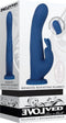 Roterende rabbitvibrator op zuignapvoet Evolved - - Blauw