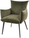 Eetkamerfauteuil lobby Velvet - Groen | Meubelplaats