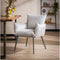 Eetkamerfauteuil lobby Velvet - Zilver | Meubelplaats