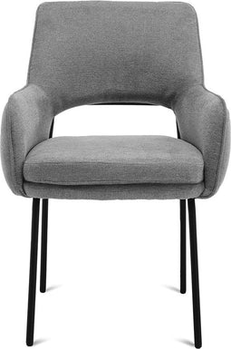 Eetkamerstoel Aiden Cairo Grijs (set van 2)