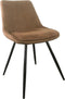 Eetkamerstoel Angy - Cognac (set van 4 stuks)