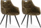 Eetkamerstoel Ayla - Hunter (set van 2 stoelen)