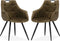 Eetkamerstoel Ayla - Hunter (set van 2 stoelen)