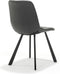 Eetkamerstoel Bari | leer Vintage zwart