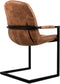 Eetkamerstoel Ben Zonder Armleuning / Jackson 803 Cognac