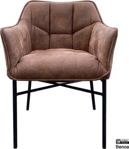 Eetkamerstoel Boston - Cognac