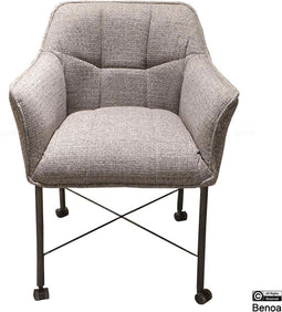 Eetkamerstoel Boston - Licht Grijs