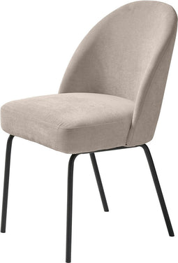 Eetkamerstoel Creston Grijs Chenille - Giga Living