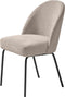 Eetkamerstoel Creston Grijs Chenille - Giga Living