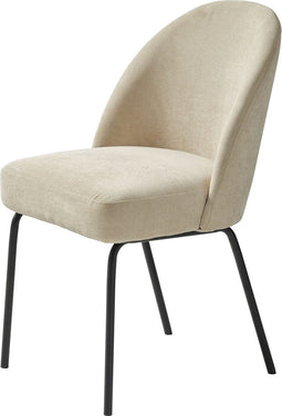 Eetkamerstoel Creston Sand Chenille - Giga Living