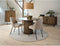 Eetkamerstoel Creston Sand Chenille - Giga Living