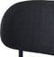 Eetkamerstoel Donkergrijs Stof - 48x53x81,2cm - Fowler - Giga Living