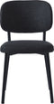 Eetkamerstoel Donkergrijs Stof - 48x53x81,2cm - Fowler - Giga Living