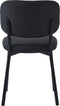 Eetkamerstoel Donkergrijs Stof - 48x53x81,2cm - Fowler - Giga Living