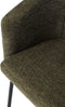 Eetkamerstoel Easton Olive Groen Fabric - Giga Living