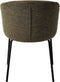 Eetkamerstoel Easton Olive Groen Fabric - Giga Living