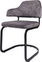 Eetkamerstoel Fox Antraciet 01 - Vintage Velvet